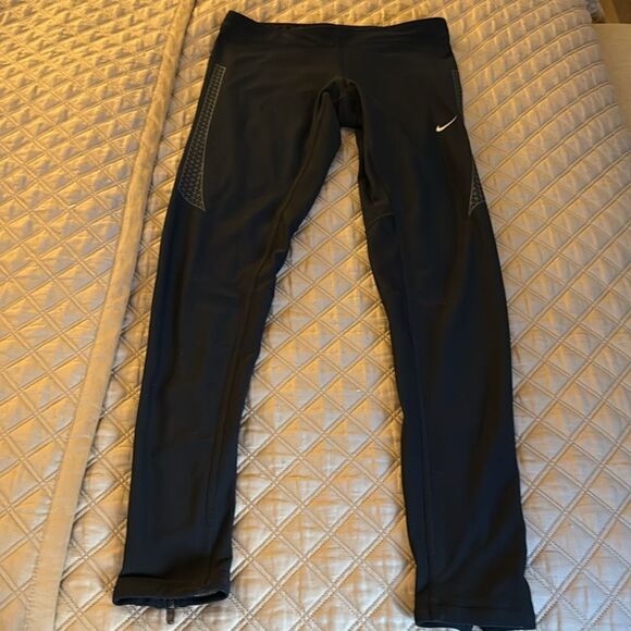 Nike Dri-FIT Women’s Tech 2 Running Leggings in Black. Size Small. - Picture 2 of 10